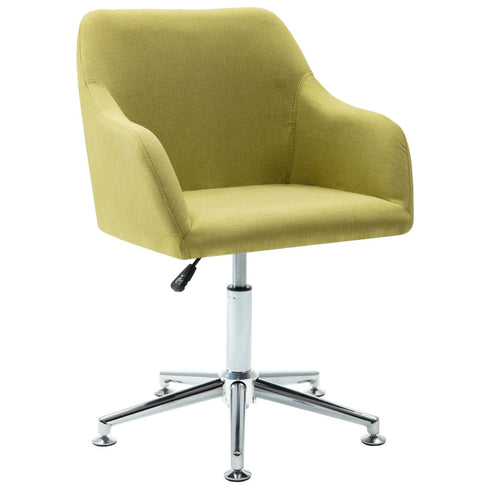 Swen Studio -  Swivel Dining Chairs 6 pcs Green Fabric (UK/IE/FI/NO only) (6x331503)